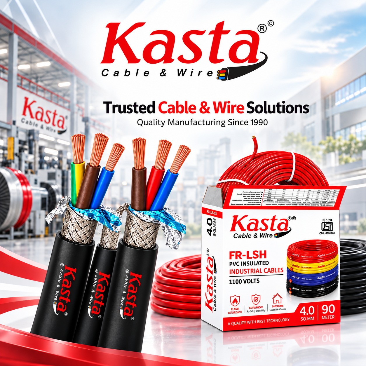 Shikha Cable manufacturing facility